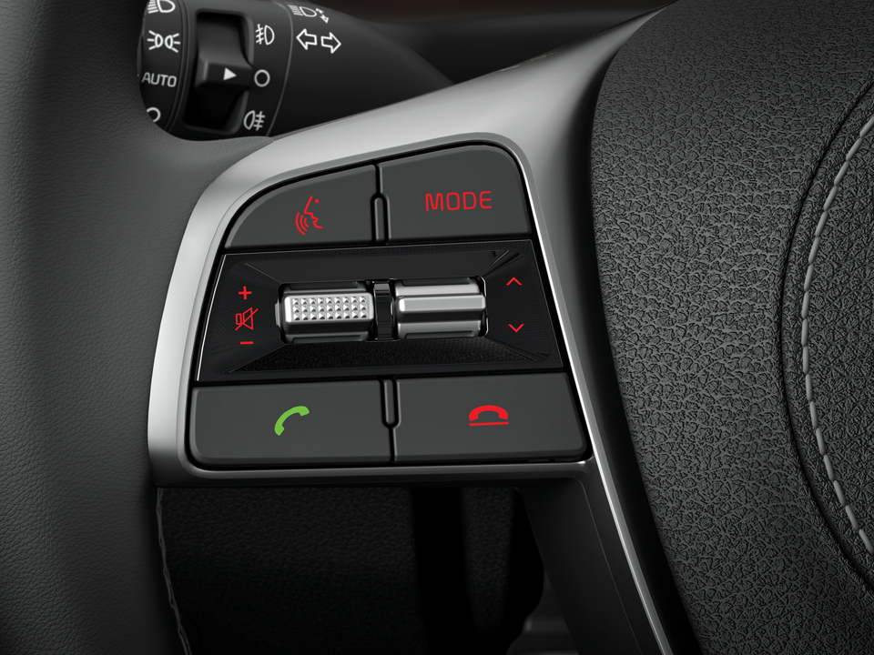 Steering wheel audio remote control