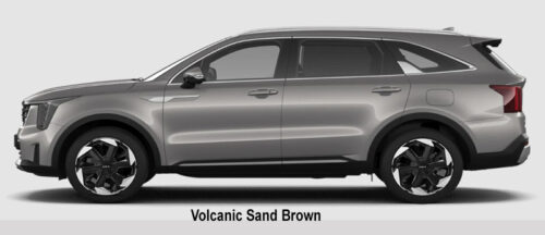Kia sorento Volcanic Sand Brown