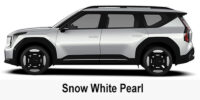 Kia Ev9 snow white pearl