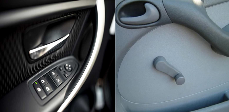 Car Manual vs Power Window